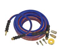 Sealey Ahk02 Air Hose Kit Heavy-Duty 15Mtr X 10Mm With Connectors
