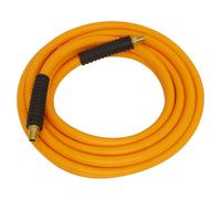 Sealey Air Tuyau 20m X 8mm Hybrid Haute Visibilité Avec 0.6cmBSP Unions AHHC20