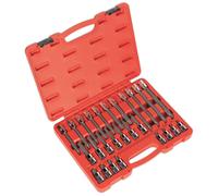 Sealey AK2195 Douille Embout Spline Set 26pc 1.3cmsq Drive