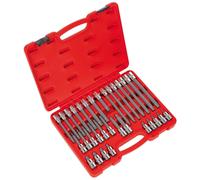 Sealey AK2198 Ribe Douille Embout Set 32pc 1.3cmsq Drive