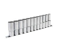 Sealey AK2685 Douille Set 12pc 1/2"" Sq Drive 12pt Foncé Walldrive Métrique