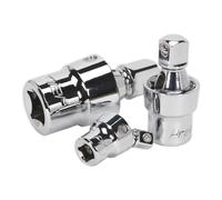 Sealey Ak27371 Universal Joint Set 3Pc