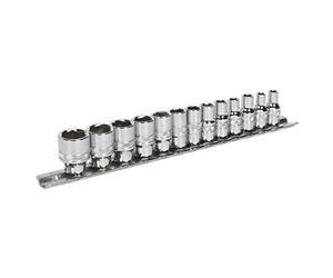 Sealey Ak2746 Jeu de douilles 13 1/10,2 cm SQ Drive de verrouillage 6PT Metric