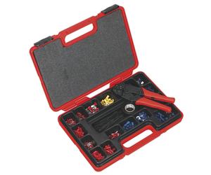 Sealey Ak386 Ratchet Crimping Tool Kit 552Pc
