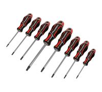 Sealey AK4323 Set Tournevis 8pc Sécurité Trx-étoile Gripmax - Rouge