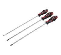 Sealey AK4372 Premier Gripmax Extra Long Tournevis Set 3pc