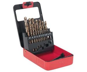 SEALEY AK4701 Kit de forêt spiralé pour métal