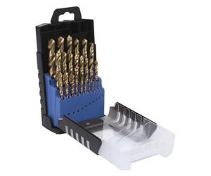 SEALEY AK4725 Kit de forêt spiralé pour métal