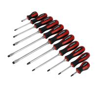 Sealey Ensemble de tournevis AK4933 – 11 pièces Hammer-Thru