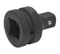 Sealey AK5405 Adaptateur Impact 1 " Sq Drive Femelle - 1.9cmsq Drive Mâle