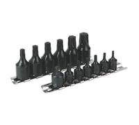 Sealey Douilles à choc TRX-Star AK5584 – 13 pièces – carré 0,6 cm et 1 cm