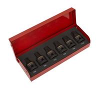 Sealey Ak5607 Impact Trx-Star Socket Bit Set 6Pc 1/2Sq Drive