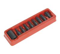 Sealey AK5610 Impact Trx-Star Embout & Support Set 9pc 1.3cmSq Drive