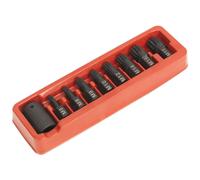 Sealey AK5611 Impact Emnout Spline & Support Set 9pc 1.3cmSq Drive