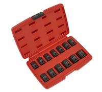 Sealey Ak5614M Impact Socket Set 13Pc 1/2In Sq Drive 12Pt