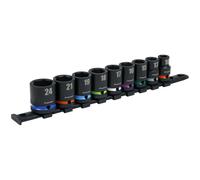 Sealey AK5618M Premier Douille Impact Set 1.3cmSq Drive 9pc