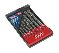 Sealey AK5708 Tungsten Pointe Carbure Foret pour Maçonnerie Set 8pc - Noir