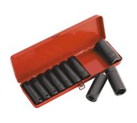 Sealey Ak58/11M Impact Socket Set 10Pc 1/2Sq Drive Deep Metric