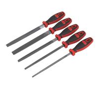 Sealey AK586 Lisse Coupe D'Ingénieur Lime Set 5pc 200mm