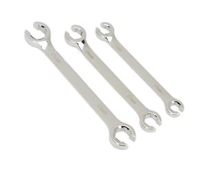 Sealey Ak600 Flare Nut Spanner Set 3Pc Metric
