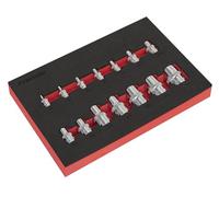 Sealey AK61807 Lot de 14 douilles TRX-Star 1/4", 3/8" et 1/2"