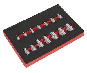 Sealey AK61807 Lot de 14 douilles TRX-Star 1/4", 3/8" et 1/2"