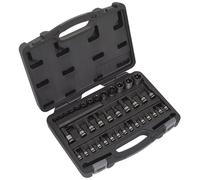 Sealey AK6197B Trx-Star Prise & Sécurité Douille Embout Set 38pc 0.6cm 1cm &