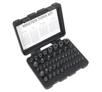Sealey Ak6199 Trx-Star Master Socket Set 52Pc 1/4In , 3/8In & 1/2In Sq Drive