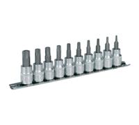 Sealey AK6207 Trx-Star Douille Embout Set 1cmsq Drive 10pc