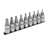 Sealey AK6222 Trx-P Douille Embout Set 9pc 1cmSq Drive 50mm