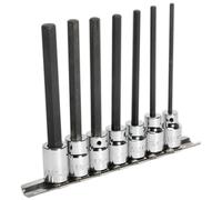 Sealey AK62254 Douille Embout Hexagonal Set 7pc 1cmSq Drive 110mm Métrique