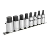 Sealey AK62258 Douille Embout Hexagonal Set 8pc 1.3cmSq Clé Métrique