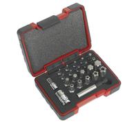 Sealey Trx-P & Sécurité Trx-Ts Ensemble de Mèches 23pc 0.6cm & 1cmSq Drive
