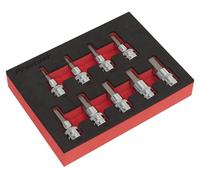 Sealey AK6240 Lot de 9 douilles hexagonales 9,5 mm