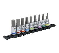 Sealey AK6250 Premier Platine Douille Embout Hexagonal Set 1cmSq Drive 9pc