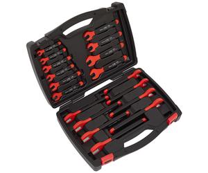Sealey AK63172 Isolé Open-End Jeu de Clé 18pc VDE Compatible