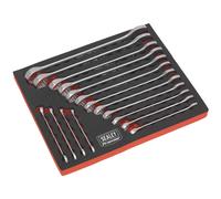 Set De Clés À Molette Sealey 16 Pièces Métriques AK63255