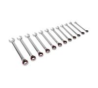 Sealey AK63944 Lot de 12 clés mixtes réversibles à cliquet