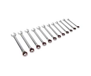 Sealey AK63944 Lot de 12 clés mixtes réversibles à cliquet