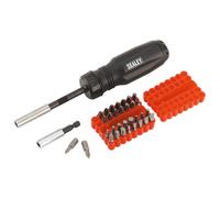 Sealey AK6498 Tournevis Sans Engrenage Avec Coffret 33 Pièces