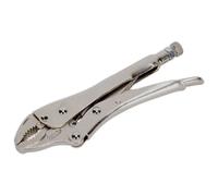 Sealey AK6820 Verrouillage Pinces Courbé Mâchoires 180mm 0-35mm Capacité