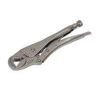 Sealey AK6872 Pince de blocage 235 mm Mâchoires rondes Capacité 0-50 mm