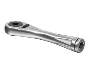 Sealey AK6962 Embout Conducteur Micro Acier Inoxydable Cliquet, 1/4 Hex, 85mm x 123mm x 42mm, Argent