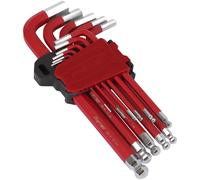 Sealey AK71640 Premier Long Tête Ronde Clé Hexagonale Set 11pc