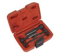 Sealey Ak752 Screw Extractor Set 5Pc Double Edge