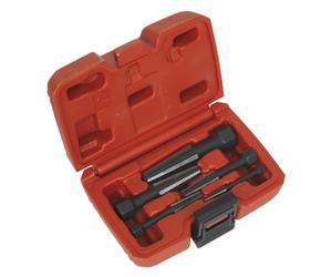 Sealey Ak752 Screw Extractor Set 5Pc Double Edge
