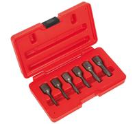 Sealey AK8185 Vis Extracteur Set 6pc 1cmSq Drive