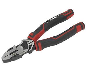Sealey Ak8370 haute Levier Combinaison Pince, Rouge, 175 mm
