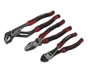 Sealey AK8377 Lot de 3 pinces à levier élevé