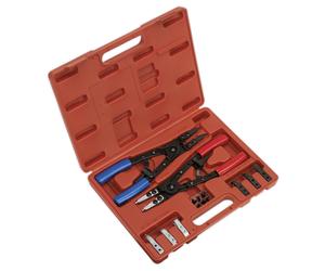 Sealey Ak8500 Circlip Pliers Set Internal/External 265Mm Heavy-Duty